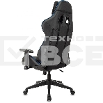 Кресло игровое Бюрократ VIKING 4 AERO BLUE черный/синий, искусст.кожа/ткань, две подушки, фото30