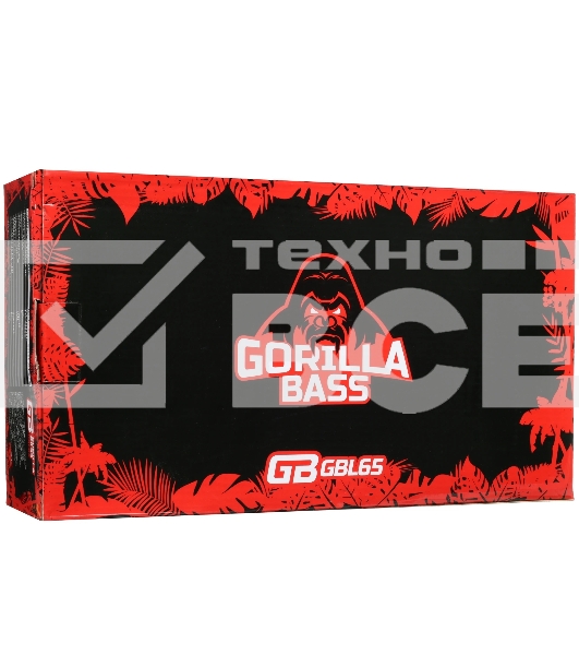 Колонки автомобильные Kicx Gorilla Bass GBL65 200Вт 90дБ 4Ом 16см (6.5дюйм) (ком.:2кол.) широкополосные однополосные