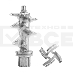 Мясорубка электрическая DELTA LUX DE-600M черный нерж, фото3