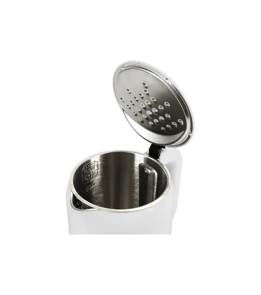 Чайник электрический Atlanta ATH-2450 (белый) 1,7л, нержавейка, двухстенный