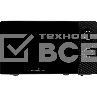 Микроволновая печь General Electronics 20L SOLO черная GE-MS120B 700W