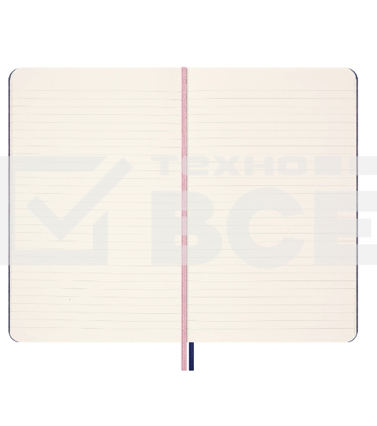 Блокнот Moleskine LIMITED EDITION SAKURA LESU08QP060BOX Large 130х210мм, обложка текстиль, 176 страниц, линейка, твердая обложка, подарочная коробка, синий, 2025