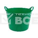 Ведро Сибртех гибкое сверхпрочное, 40 л, зеленое, фото 1
