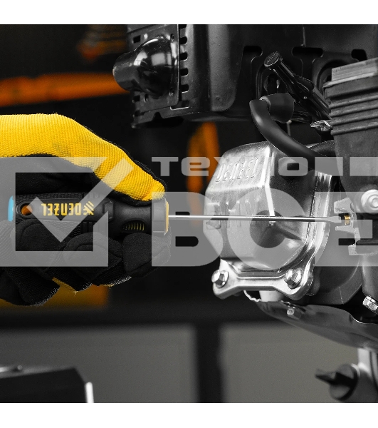 Отвертка Denzel SL3х100 мм, S2, 3к рукоятка