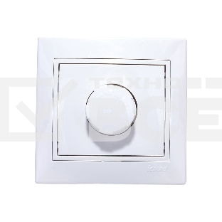 Светорегулятор СП 800 Вт Мира бел/бел. Lezard 701-0202-115