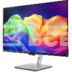 Монитор 31.5' Acer ProCreator PE320QKXsmiiphuzx QD OLED 3840x2160, 240 Гц, 0.01 мс, 16:9, 250 кд/м², 2xHDMI 2.1, DP 2.1, USB-C (90 Вт PD), USB Hub (2x USB-A), 3.5 Jack, динамики (2x5 Вт), HDR10+, FreeSync Premium Pro, серебристо-черный, фото3