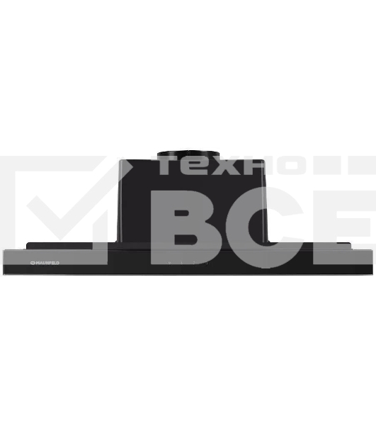 Вытяжка встраиваемая Maunfeld Ouse Touch Glass 60 черный, 60 см, 750 куб. м/ч, 48 дБ