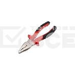 Плоскогубцы комбинированные Rexant 180 мм никелированные, двухкомпонентные рукоятки, фото 1