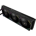 Система жидкостного охлаждения Thermalright Frozen Vision 360 V2 (360мм, LED, Black, ARGB/Fans: 3x120мм, 69CFM, 27dBA, 2150RPM/Pump height 60мм, 23dBA, 3000RPM, Rad thickness 27мм/S: 1700, 1200, 1851, 115X, 2011, 2066, AM5, AM4), фото6