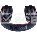 Гарнитура Redragon Diomedes чёрный/красный, проводная, USB / mini jack 3.5 мм, фото8