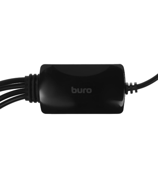 USB-концентратор Buro BU-HUB4-0.3-U2.0-Splitter, USB 2.0, USB 4 порта, USB