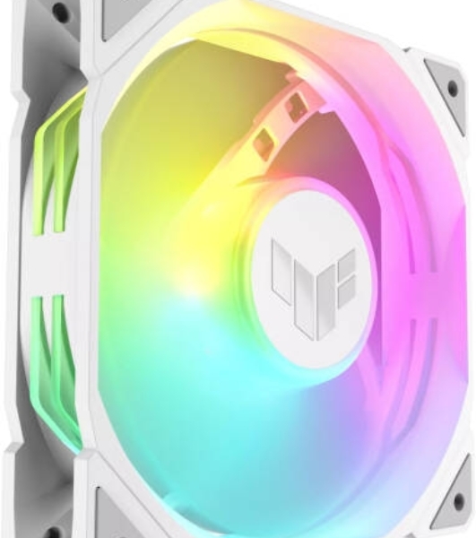 Вентилятор в корпус ASUS TUF GAMING TR120 FAN ARGB WHITE белый, 120x120x28 мм, 2000 об/мин, 29 дБ, 4 pin