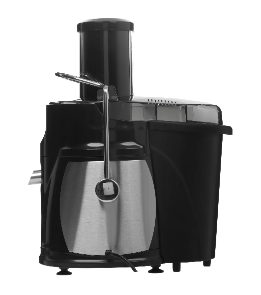 Соковыжималка Kelli KL-5091 чёрный/серебристый, центробежная, 1100 Вт, 1000 мл, механическое
