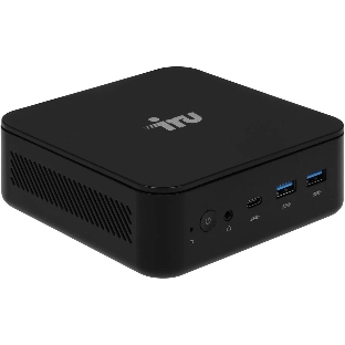 Неттоп IRU Planio 325 Ryzen 5 3500U (2.1) 8Gb SSD256Gb Vega 8 без ОС GbitEth WiFi BT 65W черный (RUS) (2180213)