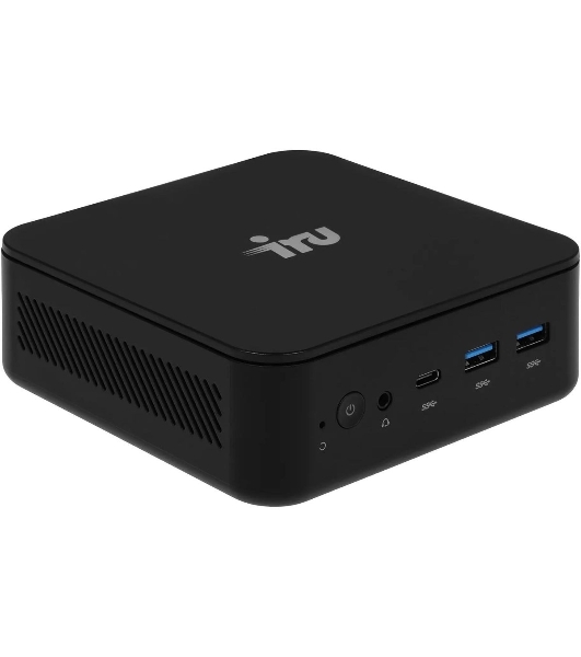 Неттоп IRU Planio 325 Ryzen 5 3500U (2.1) 8Gb SSD256Gb Vega 8 без ОС GbitEth WiFi BT 65W черный (RUS) (2180213)