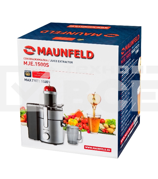 Соковыжималка Maunfeld MJE.1500S нержавейка