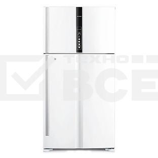 Холодильник Hitachi R-V910PUC1 TWH белый текстур. двухкамерный инвертер 514/186л морозилка сверху