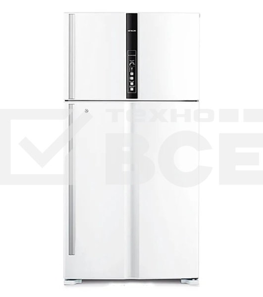 Холодильник Hitachi R-V910PUC1 TWH белый текстур. двухкамерный инвертер 514/186л морозилка сверху