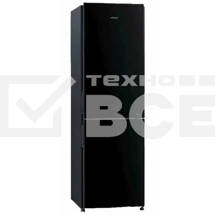Холодильник Hitachi R-BG410PUC6 GBK черный двухкамерный 215/105л морозилка снизу