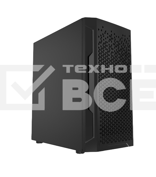 Компьютерный корпус Powercase Mistral Micro Z2B SI, Non Window, Mesh, 2x 120мм fan, черный, mATX (CMIMZB-F2SI)