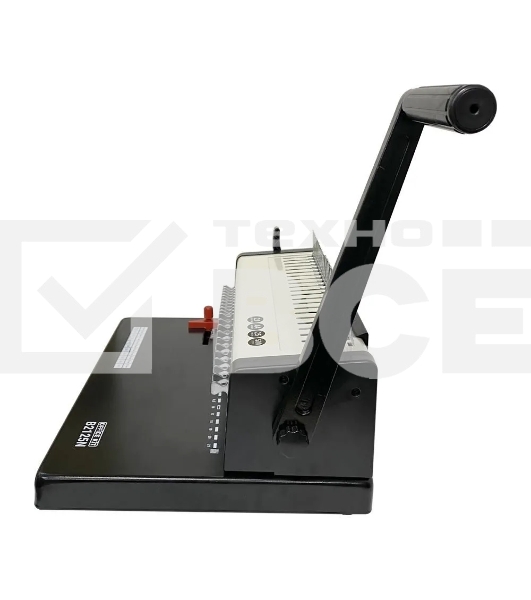Переплетчик Office Kit B2125N A4/перф.23л.сшив/макс.500л./пластик.пруж. (4.5-51мм)