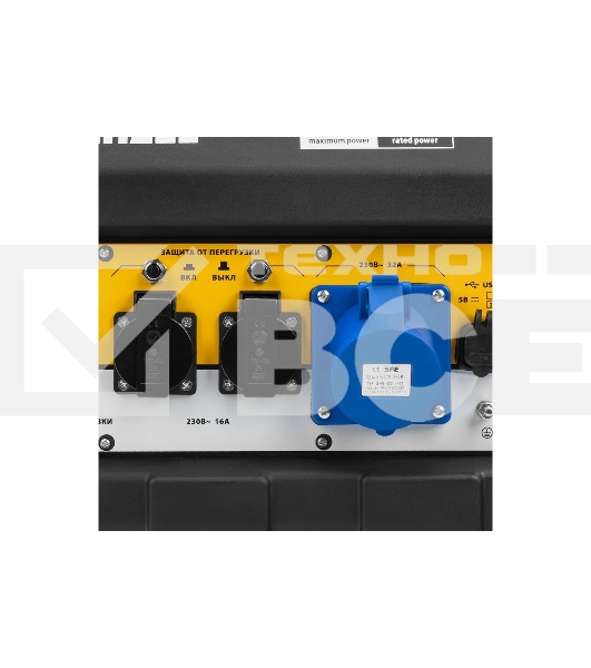 Электрогенератор бензиновый Denzel PS 80 EA, 8 кВт, 85 дБ, 90 кг