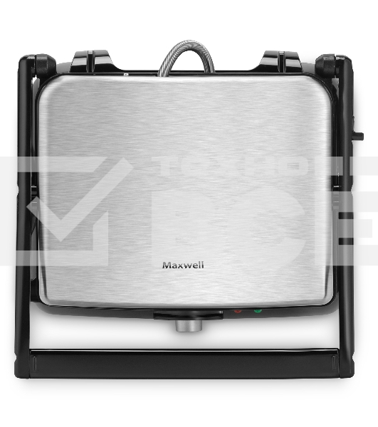 Электрогриль Maxwell MW-1960, 2000Вт, стальной