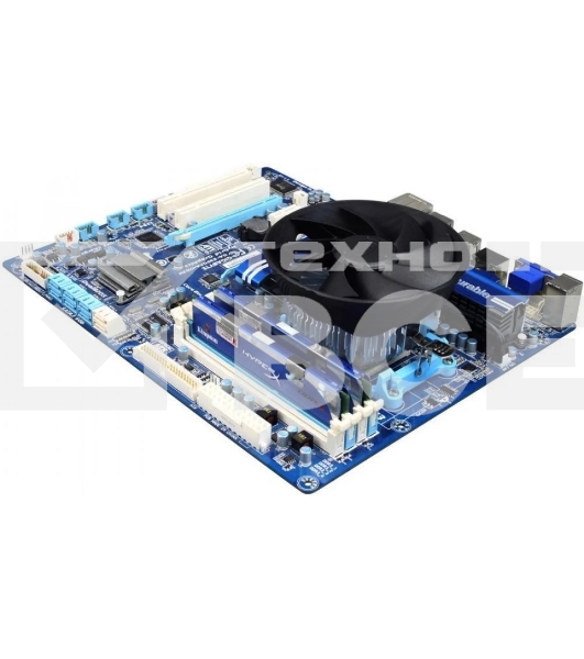 Кулер для процессора DEEPCOOL GAMMA HUNTER V2 черный/серебристый, 120 мм, алюминий, 1600 об/мин, 21 дБ, 3 pin, 95 Вт, 63.5 мм