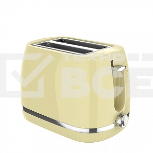 Тостер BQ T1711, 900Вт, слоновая кость
