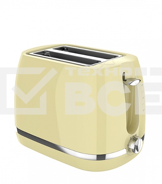 Тостер BQ T1711, 900Вт, слоновая кость