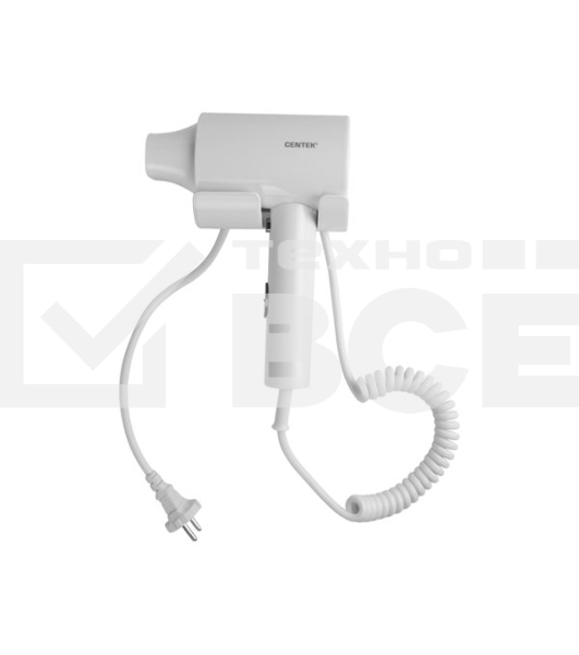 Фен Centek CT-2253 белый, 2000 Вт