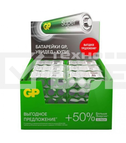 Батарейка GP 24AA21RA-2CRS4 96/384