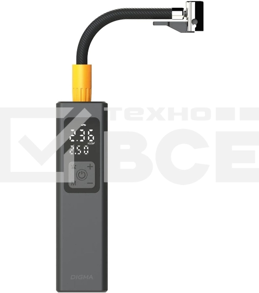 Автомобильный компрессор Digma QBK-275 шланг 0.16м