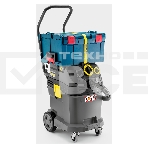 Пылесос строительный Karcher NT 40/1 Tact Te L (1.148-311.0) серый/желтый, 1380 Вт, уборка сухая/влажная, пылесборник контейнер/фильтр-мешок, 40 л, фото5