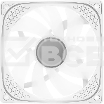 Вентилятор для корпуса Accord ACC-YH12 ARGb 120х120x25 белый 4-pin 27дБ (ACC-YH12 ARGb белый) brown box, фото 1