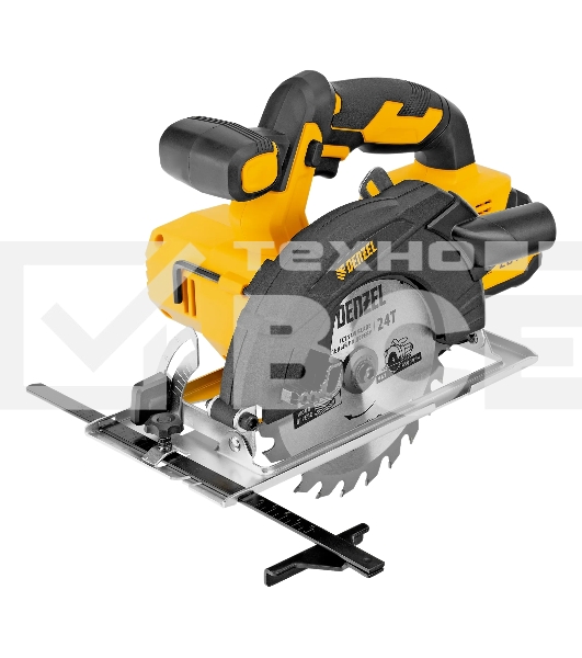 Пила циркулярная аккумуляторная Denzel CCSH-20-165, 165 мм, Li-Ion, 20 В