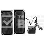 Акустическая система RGb 2.0 + Bluetooth, Qumo Charisma (ВТ 0054), 15ВТ, объемное звучание, отключаемая многорежимная RGb подсветка, USB+Jack 3,5мм, фото3