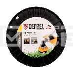Леска для триммера Denzel звезда, 2,0мм х 374м, на DIN катушке FLEX CORD, фото2