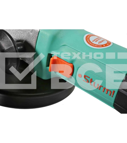 Угловая шлифовальная машина Sturm! AG90125 900Вт 10000об/мин рез.шпин.:M14 d=125мм