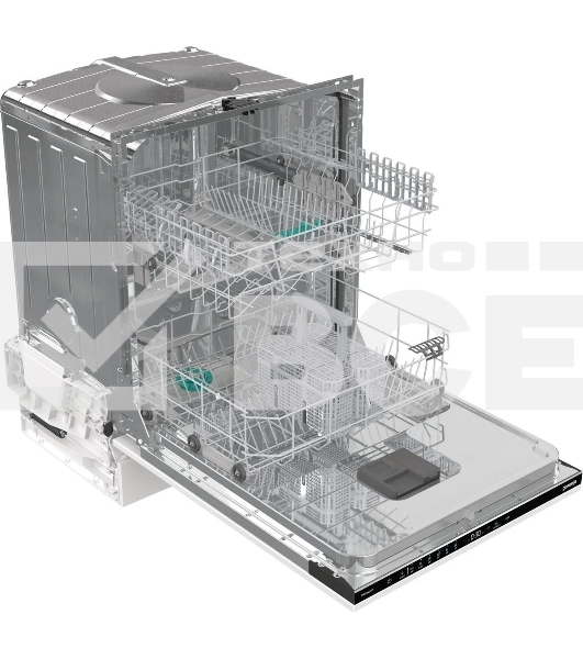 Встраиваемая посудомоечная машина Gorenje GV642D90, черный, 59.8 см, 14 компл., 45 дБ, класс A+++
