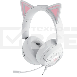 Гарнитура Razer Kraken Kitty V3 X белый, проводная, 3.5 мм