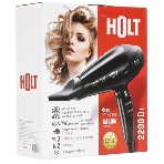 Фен HOLT HT-HD-008 черный, 2200 Вт, фото6