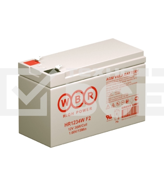 Батарея WBR HR 1234W (12V 9Ah)