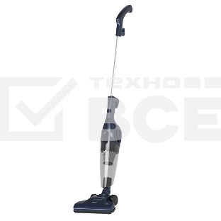 Пылесос вертикальный Blackton Bt VC1605B синий, 80/400 Вт, уборка сухая, пылесборник контейнер, 0.5 л