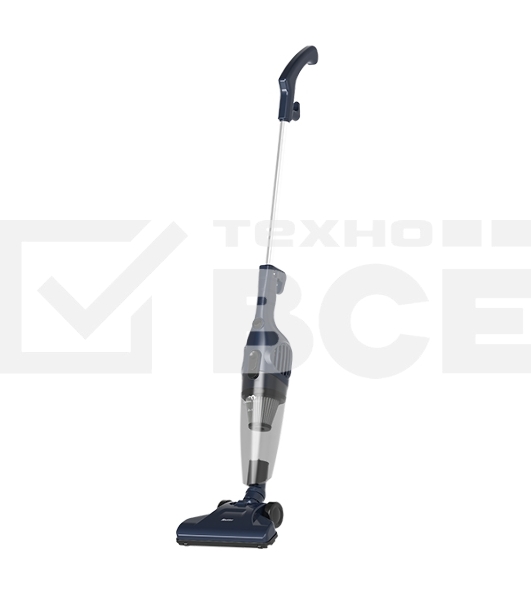Пылесос вертикальный Blackton Bt VC1605B синий, 80/400 Вт, уборка сухая, пылесборник контейнер, 0.5 л
