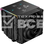 Кулер для процессора DEEPCOOL AK620 DIGITAL PRO черный, 120 мм, алюминий/медь, 1750 об/мин, 25 дБ, 4 pin, 260 Вт, 163 мм, фото 1