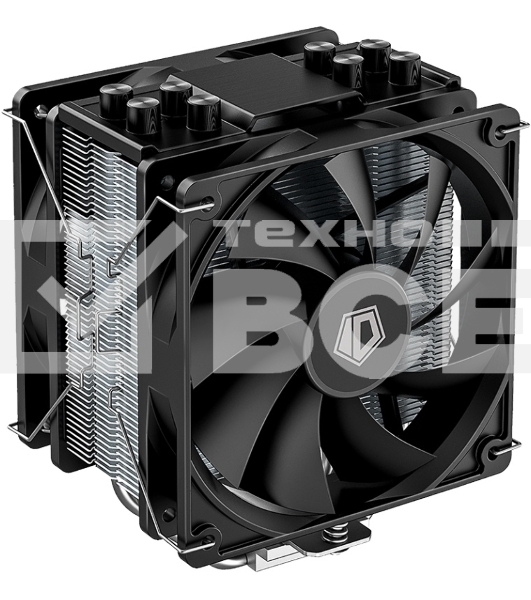 Кулер для процессора ID-COOLING SE-214-XT PLUS черный 120мм алюминий+медь 1800rpm 35.2db 4-pin 200W 150мм