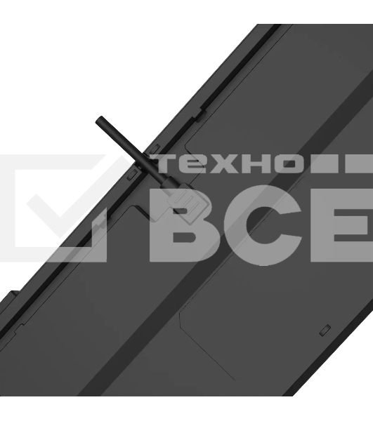 Клавиатура A4Tech Bloody AT87 проводная USB черный/красный