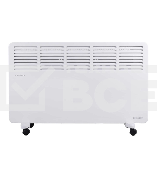 Конвектор Eurolux ОК-EU-2000CH, белый, 2000 Вт, 25 м2, термостат 67/4/33