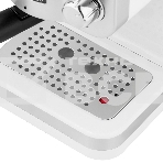 Кофеварка рожковая Maunfeld MF-735WH PRO белый, исп. кофе - молотый, 1.25 л, 1100 Вт, 15 Бар, фото5